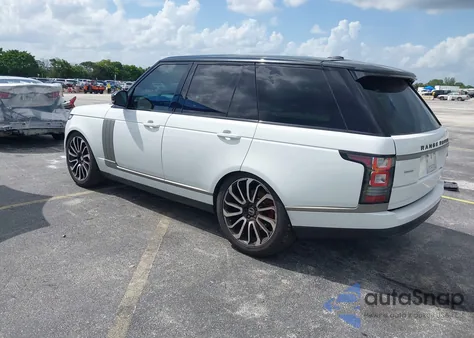 2014 Land Rover Range Rover 5.0L V8 Supercharged/5.0L V8 Supercharged Ebony Edition из США, поврежденный, VIN SALGS2TF0EA168039